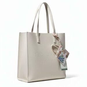 NEW! TED BAKER London Icon Tote Handbag Floral Purse Charm Card Holder